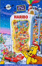 Kalendarz adwentowy Haribo — opakowanie