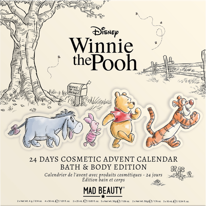 Kalendarz adwentowy Disney Winnie the Pooh — opakowanie