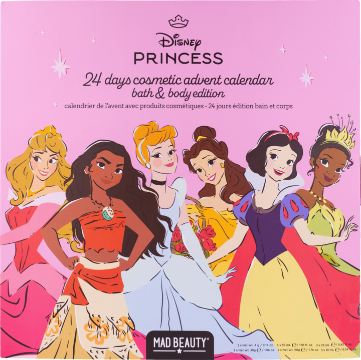 Kalendarz adwentowy Disney Princess — opakowanie